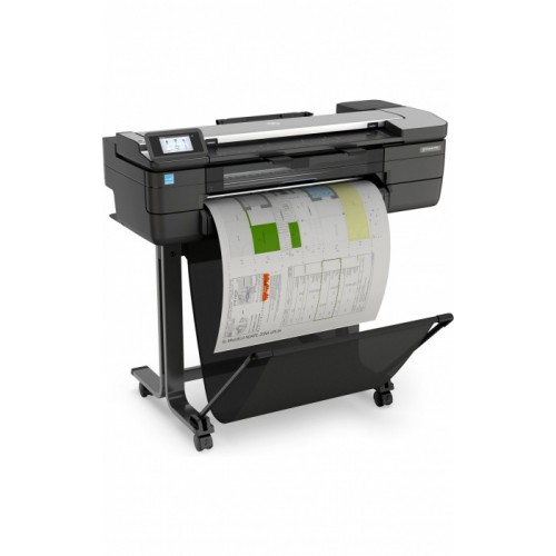 МФУ А1 HP DesignJet T830 24in F9A28D, печать A1 26сек/А1, 81 стр А1/час; скан до 12см/сек, USB 3.0, Wi-Fi