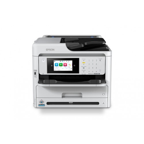 МФУ струйное ЧБ Epson WorkForce Pro WF-M5899DWF C11CK76402, А4, до 34стр/мин, ADF, ScanDuplex, LAN, WIFI