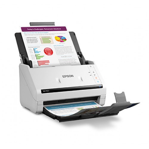 Сканер потоковый Epson WorkForce DS-770II B11B262401, А4, до 45 Стр./мин, 7000 стр/мес, ReadyScan LED, USB 3.2