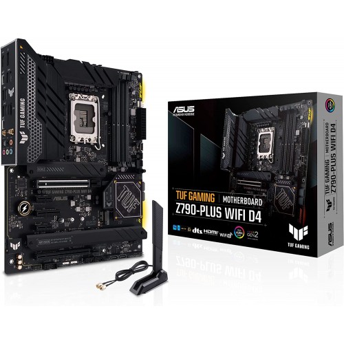 Материнская плата ASUS TUF GAMING Z790-PLUS WIFI D4, LGA1700 4xDDR4 4xSATA3 RAID 4xM.2 HDMI DP ATX