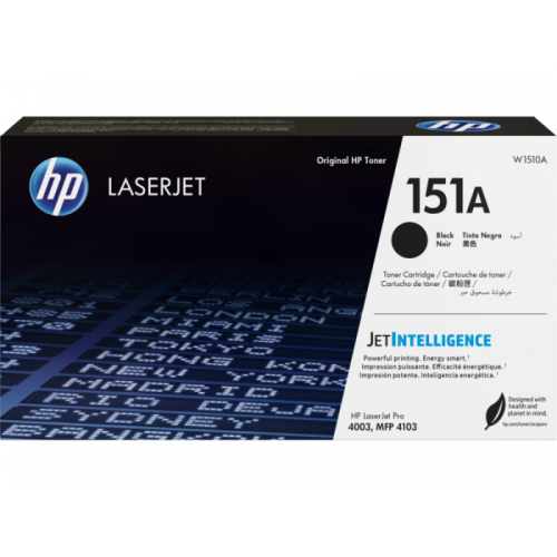 Картридж с тонером HP 151A LaserJet, черный (W1510A)