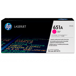 Пурпурный картридж с тонером HP 651A, 16 000 страниц для Color LaserJet, CE343A