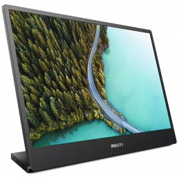 Монитор Портативный 15,6" PHILIPS 16B1P3302 (00/01) IPS 1920x1080 4мс 700:1 USB-C DP HDCP 1.4