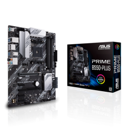 Материнская плата ASUS PRIME B550-PLUS AM4 4xDDR4 6xSATA 2xM.2 HDMI DP ATX