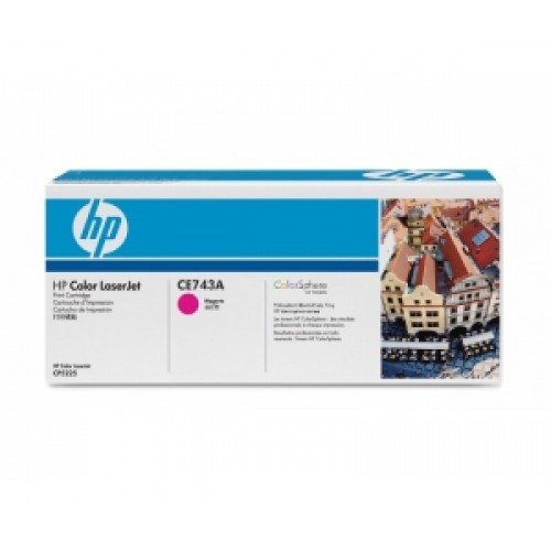 Картридж HP CE743A Magenta Print Cartridge for HP LaserJet CP5225, up to 7300