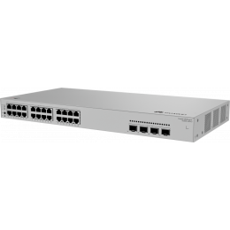 Коммутатор HUAWEI S220S-24P4J (L2, 24*10/100/1000BASE-T PoE+ ports 400W, 2*10GE SFP+, 2*2.5GE SFP ports, AC power)