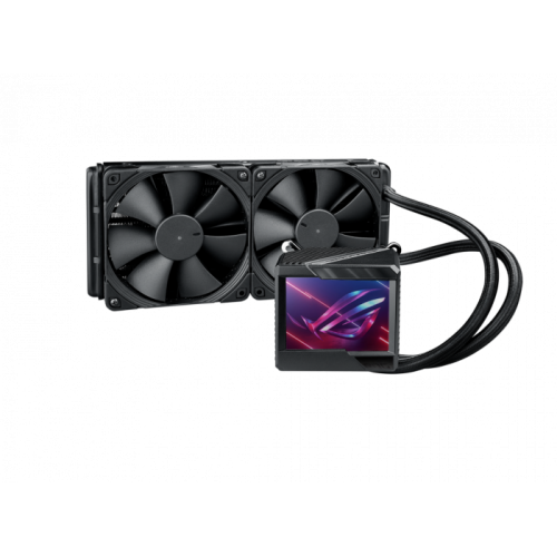 СЖО ASUS ROG RYUJIN 240 II, AIO, 2x120mm fan, 60mm fan, 1700 Socket, RGB, BOX