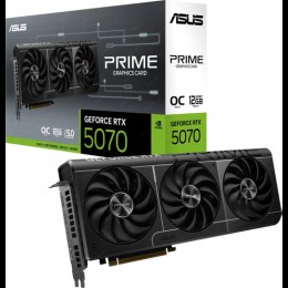 Видеокарта ASUS PRIME-RTX5070-12G, RTX 5070, 12G GDDR7, 192bit, HDMI, DP, BOX