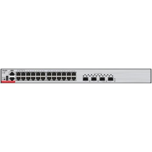 Коммутатор Ruijie RG-S5300-24GT4XS-E L3 Managed (24 x 10/100/1000M adaptive electrical ports, 4 x 1G/10G SFP+ ports)