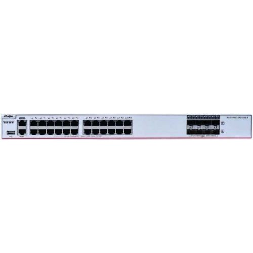 Коммутатор Ruijie RG-S5760C-24GT8XS-X L3 Managed (24x10/100/1000BASE-T, 8x1G/10G SFP+, 2 EMPTY power module slots)