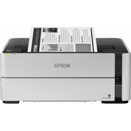 Принтер струйный монохромный Epson M1170 C11CH44404, А4, до 39 стр/мин, СНПЧ, duplex, WIFI, Ethernet, пигментные чернила