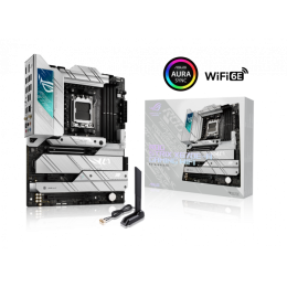 Сист. плата ASUS ROG STRIX X670E-A GAMING WIFI, AM5, 4xDDR5, 2xPCI-E x16 , PCIe x1, 4xM.2, SATA, WIFI6E, BOX