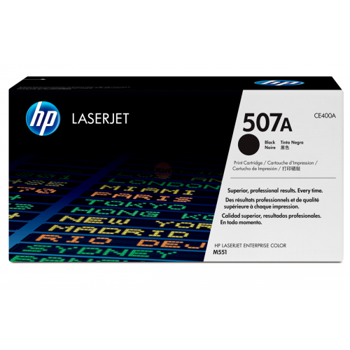 Картридж HP CE400A №507A для  M551, черный