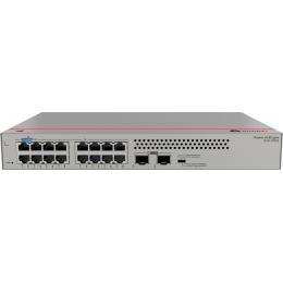Коммутатор HUAWEI S110-16T2S (16*10/100/1000BASE-T, 2*GE SFP ports, AC power, fanless)