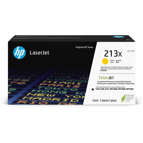 Лазерный картридж HP W2132X HP желтый 213X для HP LJ Ent SFP 5700, 6700, MFP 5800, 6800 (6000 стр)