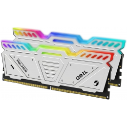 Оперативная память 32GB Kit(2x16GB)GEIL Polaris RGB 7200Mhz DDR5 PC5-57600 GOSW532GB7200C36ADC White