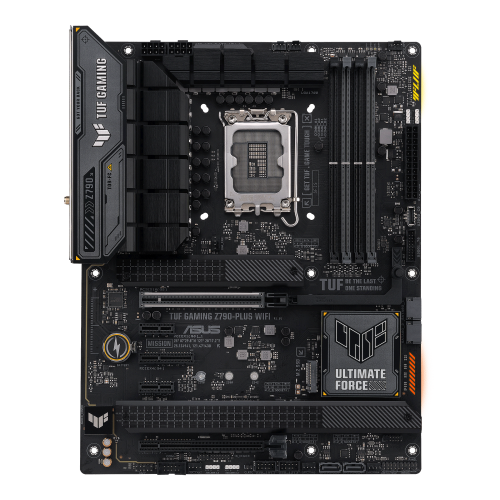 Материнская плата ASUS TUF GAMING Z790-PLUS WIFI, LGA1700 4xDDR5 4xSATA3 RAID 4xM.2 HDMI DP ATX