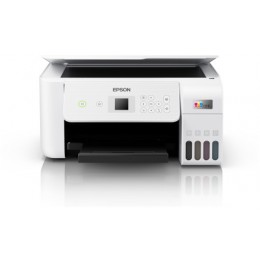 МФУ струйное цветное Epson L3266 C11CJ66411, до 33 стр/мин, А4, печать фотографий, WIFI, no ADF (белый)
