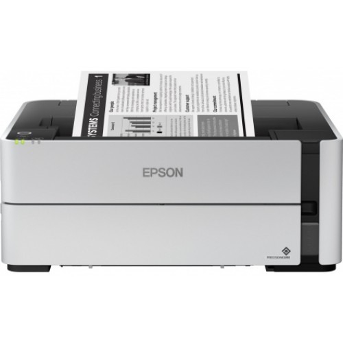 Принтер струйный монохромный Epson M1170 C11CH44404, А4, до 39 стр/мин, СНПЧ, duplex, WIFI, Ethernet, пигментные чернила