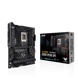Сист. плата ASUS TUF GAMING Z690-PLUS D4, Z690, 1700, 4xDIMM DDR4, 2xPCI-E x16, 2xPCI-E x1, PCI-Ex4, M.2, SATA,HDMI