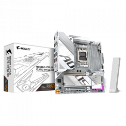 Сист.плата Gigabyte B850M A ELT WF6E ICE 1.0, B850, AM5, 4xDDR5, 2xPCI-E x16, M2, SATA, DP, fHDMI, Wi-Fi 6E, BOX