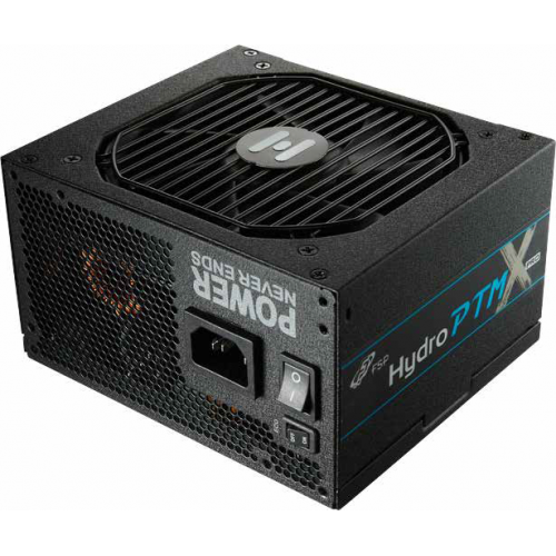 БП FSP Hydro PTM X PRO ATX3.0, HPT3-1000M Gen5, 1000W, 80 PLUS Platinum,Full Modular,ATX12V V3.0,PCIe 5.0,Black,Retail