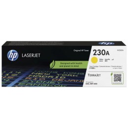 Картридж лазерный HP W2302A 230A Yellow LaserJet Toner, на 1800 страниц