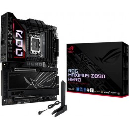 Сист.плата ASUS ROG MAXIMUS Z890 HERO, Z890, 1851, 4xDDR5, PCI-E x16, PCI-E x1, M2, SATA, HDMI, Thundrbolt. WIFI7, BOX
