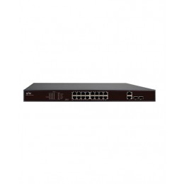 UNV NSW2010-16T2GC-POE-IN 16×100Mbps PoE ports (RJ45)+2×1000Mbps Combo ports