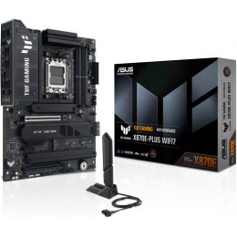 Сист.плата ASUS TUF GAMING X870E-PLUS WIFI7, X870E, AM5, 4xDDR5, 2xPCI-E x16, PCI-E x1, M2, SATA, HDMI,  2xUSB 40Gbps