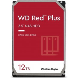 Жесткий диск для NAS систем HDD 12Tb Western Digital RED Plus SATA6Gb/s 3.5" 256Mb 7200rpm WD120EFBX