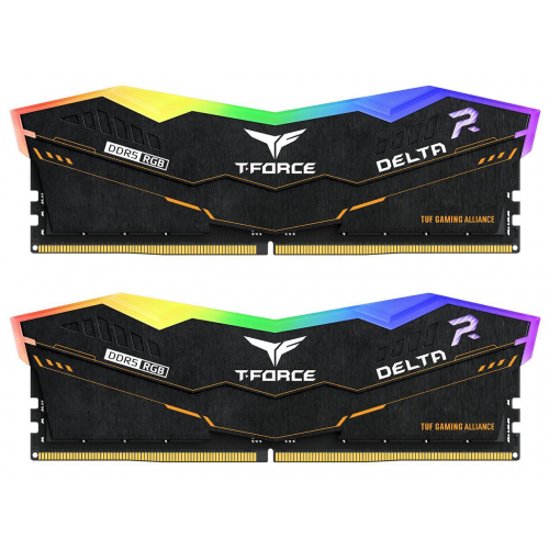 Оперативная память 32GB Kit (2x16GB) 6400MHz DDR5 TG DELTA TUF RGB FF5D532G6400HC40BDC01 Black