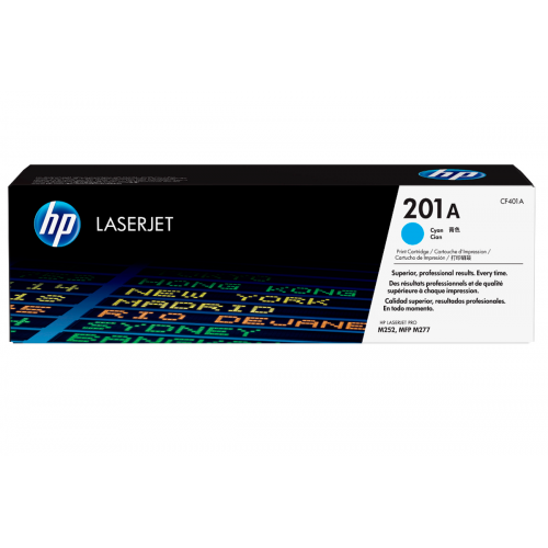 Картридж лазерный HP CF401A Голубой HP 201A