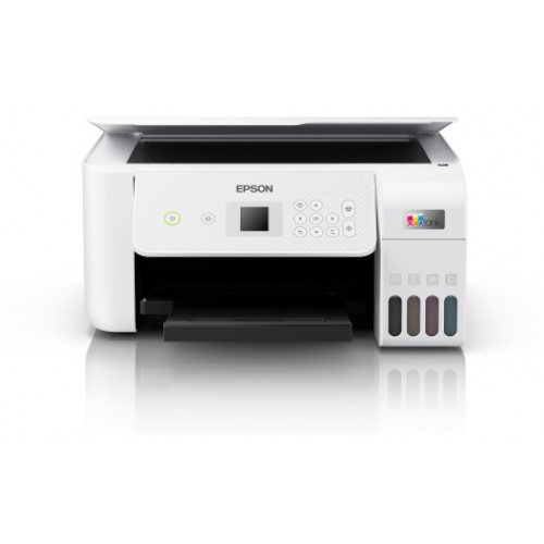 МФУ струйное цветное Epson L3266 C11CJ66411, до 33 стр/мин, А4, печать фотографий, WIFI, no ADF (белый)