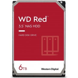 Жесткий диск для NAS систем HDD  6Tb Western Digital RED SATA 6Gb/s 3.5" 256Mb 5400rpm WD60EFAX
