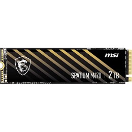 Твердотельный накопитель 2000Gb SSD MSI SPATIUM M480 M.2 PCIe NVMe R7000Mb/s W6800MB/s SPATIUM M480