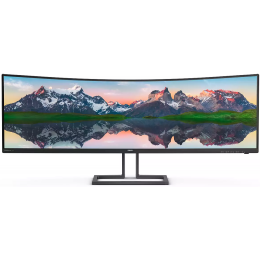 Монитор 48,8" PHILIPS 498P9Z/00 VA 5120x1440 165Hz 4мс 550кд/м2 3000:1 1xDP 2xHDMI 4xUSB3.2 2x5W