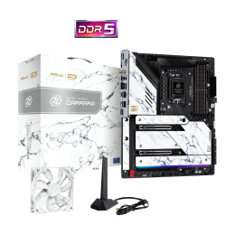 Материнская плата ASRock Z790 TAICHI CARRARA LGA1700 4xDDR5 8xSATA RAID 5xM.2 HDMI USB4 Type-C EATX