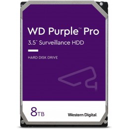 Жесткий диск для видеонаблюдения HDD  8Tb WD Purple Pro SATA 6Gb/s 256Mb 7200rpm 3,5" WD8001PURP