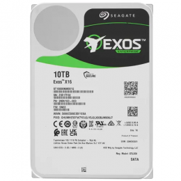 Корпоративный жесткий диск 10Tb Seagate Enterprise EXOS X16 256Mb 7200rpm SAS 3.5" ST10000NM002G