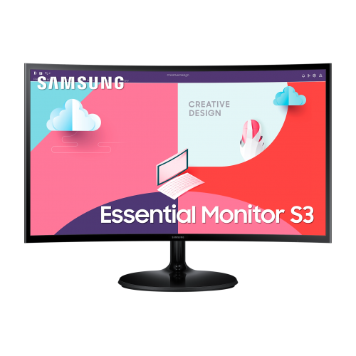 Монитор 27" SAMSUNG LS27C362EAIXCI VA 1920x1080 75GHz 4мс 250 кд/м2 1 3000:1 1800R 1xHDMI 1xD-Sub