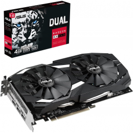 Видеокарта ASUS AMD Radeon RX 560 GB GDDR5 128-bit HDMI 2xDP HDCP DUAL-RX560-4G