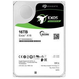 Корпоративный жесткий диск 16Tb Seagate EXOS X18 SATA3 3.5" 256Mb 7200rpm ST16000NM000J