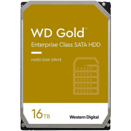 Жесткий диск повышенной надежности HDD 16Tb Western Digital Gold WD161KRYZ SATA3 3,5" 7200rpm 512Mb