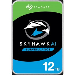 Жесткий диск для видеонаблюдения 12Tb Seagate SkyHawk AI SATA3 3.5" 256Mb ST12000VE001