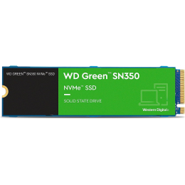 Твердотельный накопитель 2000GB SSD WD GREEN SN350 M.2 2280 NVMe R3200MB/s W3200MB/s WDS200T3G0C