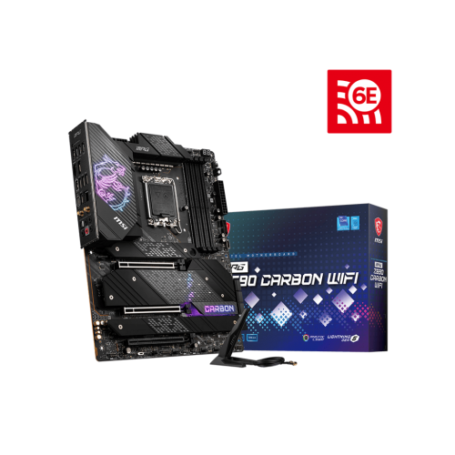 Материнская плата MSI MPG Z690 CARBON WIFI LGA1700 iZ690 4xDDR5 6xSATA3 RAID 5M.2 HDMI DP ATX