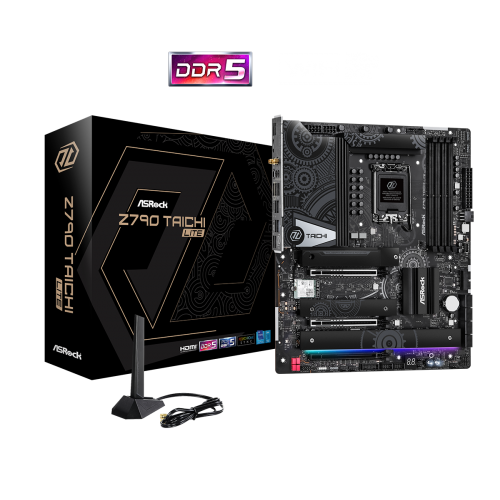 Материнская плата ASRock Z790 TAICHI LITE LGA1700 4xDDR5 8xSATA RAID 5xM.2 HDMI 2xThunderbolt EATX