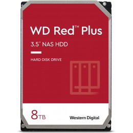 Жесткий диск для NAS систем HDD  8Tb Western Digital RED PLUS SATA 6Gb/s 3.5" 128Mb 5400rpm WD80EFZZ
