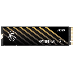 Твердотельный накопитель 2000Gb SSD MSI SPATIUM M460 M.2 PCIe NVMe R4900Mb/s W4400MB/s SPATIUM M460